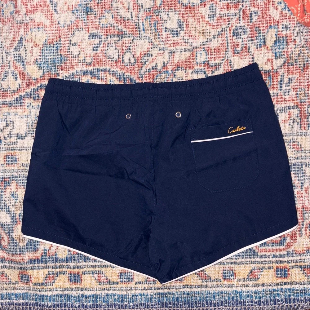 Cadets Men’s Cabana Swim Shorts in Navy SZ XS NWOT
